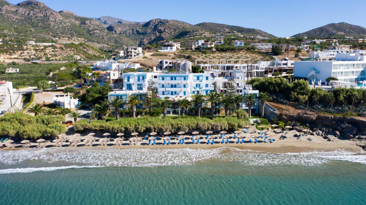 Aparthotel Artemis Makrýgialos Esterno foto