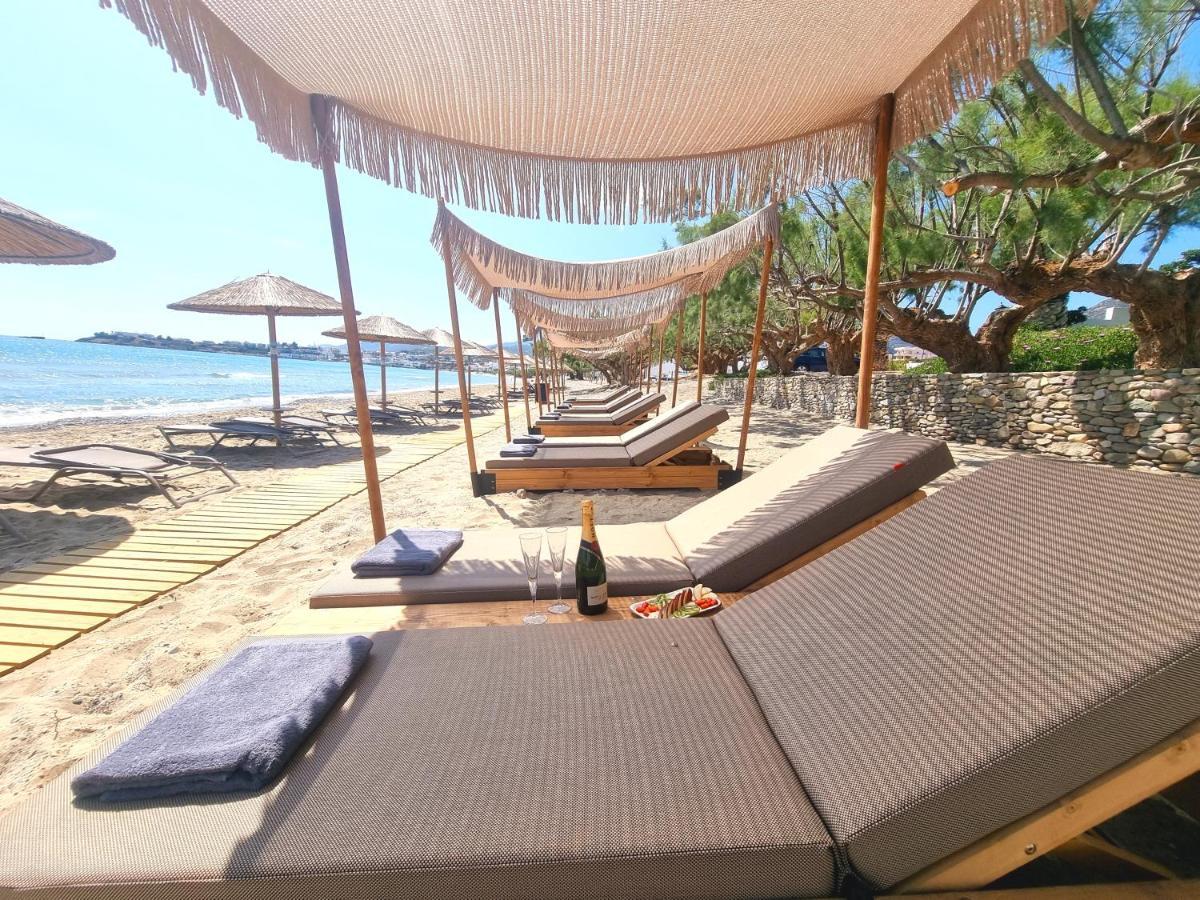 Aparthotel Artemis Makrýgialos Esterno foto